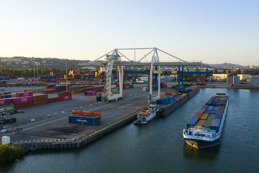 CMA CGM תפעיל את נמל הנהר של ליון ותשקיע 40 מיליון יורו למודרניזציה שלו